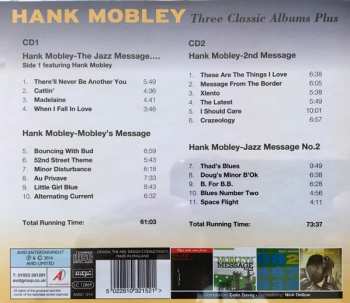 2CD Hank Mobley: Three Classic Albums Plus 328497