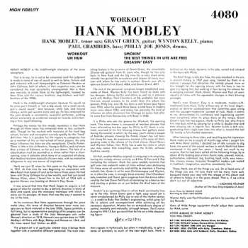 LP Hank Mobley: Workout LTD 144814