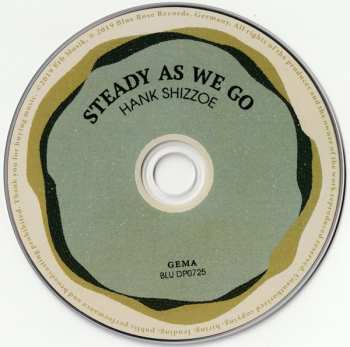 CD Hank Shizzoe: Steady As We Go DIGI 220714