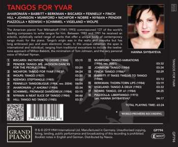 CD Hanna Shybayeva: Tangos For Yvar 375640