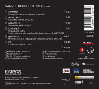 CD Hannes Kerschbaumer: Schraffur  334129
