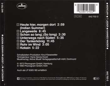 CD Hannes Wader: 7 Lieder 120893