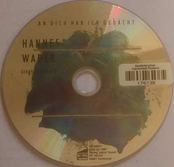 CD Hannes Wader: An Dich Hab Ich Gedacht - Hannes Wader Singt Schubert 467471