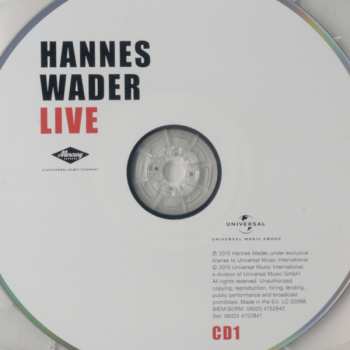 2CD Hannes Wader: Live 308155