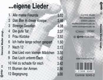 CD Hannes Wader: Singt Eigene Lieder 188053