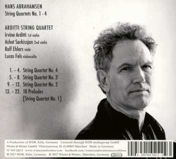 CD Hans Abrahamsen: String Quartets No. 1 - 4 232049