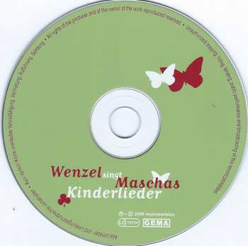 CD Hans-Eckardt Wenzel: Wenzel Singt Maschas Kinderlieder 299623