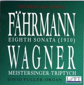 Album Hans Fährmann: Orgelsonate Nr.8