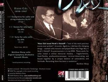 CD Hans Gal: Cello Concertino - Solo Cello Sonata - Solo Cello Suite 120595