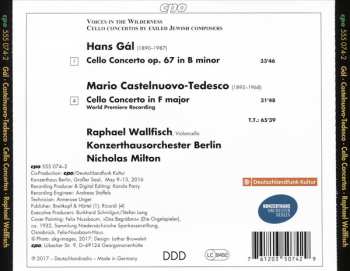 CD Hans Gal: Cello Concertos 113813