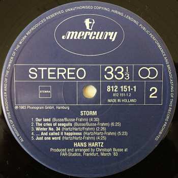 LP Hans Hartz: Storm! 541655