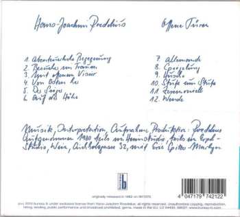 CD Hans-Joachim Roedelius: Offene Türen DIGI 536294