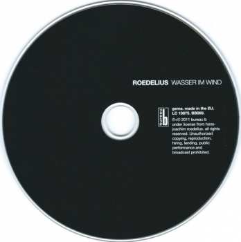 CD Hans-Joachim Roedelius: Wasser Im Wind 311976