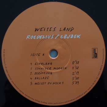 LP Hans-Joachim Roedelius: Weites Land 78423