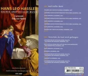 2CD Hans Leo Haßler: Sacred And Secular Music - Aus Tieffer Noth - Feinslieb, Du Hast Mich Gefangen 325010