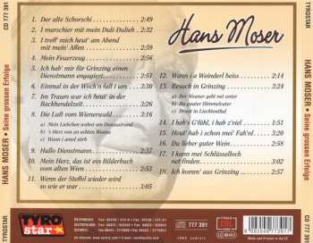 CD Hans Moser: Seine Grossen Erfolge 516524