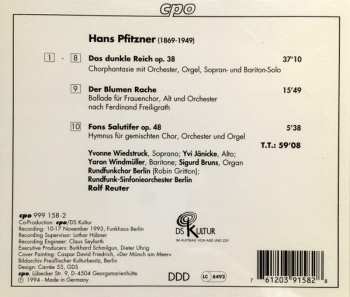 CD Hans Pfitzner: Das Dunkle Reich 185954