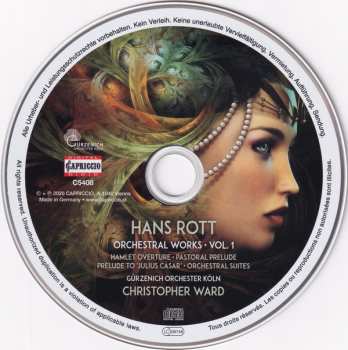 CD Hans Rott: Orchestral Works ∙ Vol. 1 (Hamlet Overture ∙ Pastoral Prelude ∙ Prelude To 'Julius Cäsar' ∙ Orchestral Suites) 190430