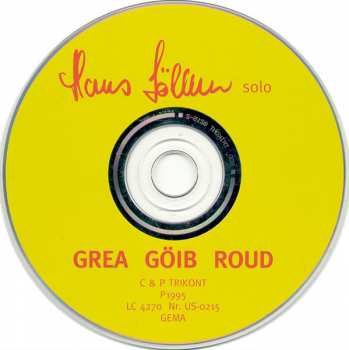 CD Hans Söllner: Grea Göib Roud 245972