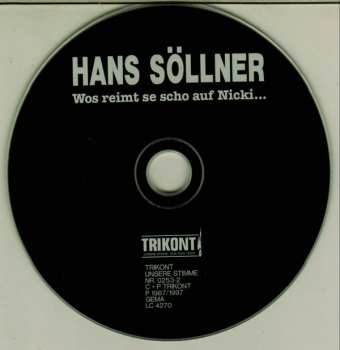 CD Hans Söllner: Wos Reimt Se Scho Auf Nicki... 151219