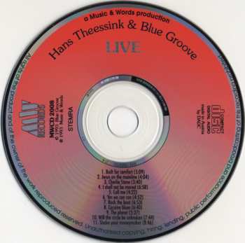 CD Hans Theessink & Blue Groove: Live 356748