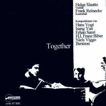 Album Hans Vogt: Together. Duos Für Violine Und Kontrabaß