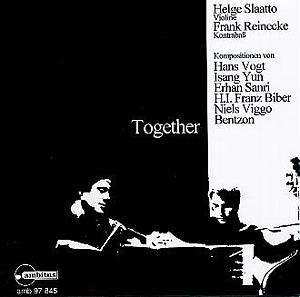 CD Hans Vogt: Together. Duos Für Violine Und Kontrabaß 407690