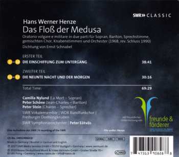 CD Hans Werner Henze: Das Floß Der Medusa 121083
