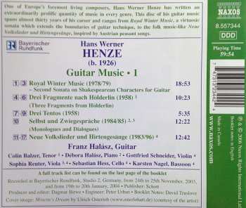 CD Hans Werner Henze: Guitar Music • 1 279287