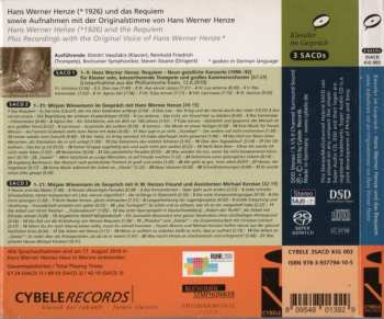 3SACD Hans Werner Henze: Hans Werner Henze Und Das Requiem 190619