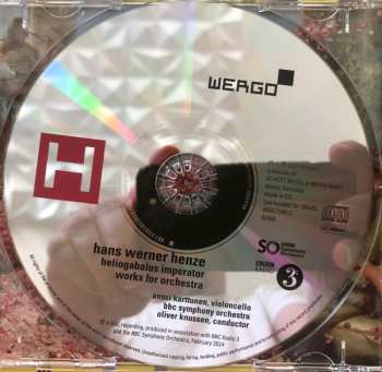 CD Hans Werner Henze: Heliogabalus Imperator / Works For Orchestra 306814
