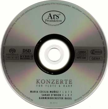 SACD Hans Werner Henze: Konzerte For Flute & Harp 298019