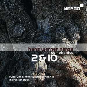 Album Hans Werner Henze: Symphonies 2 & 10