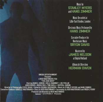 CD Hans Zimmer: The Zero Boys (Original Motion Picture Soundtrack) LTD