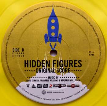 LP Hans Zimmer: Hidden Figures (Original Score) CLR 390567