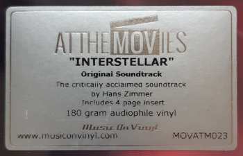 2LP Hans Zimmer: Interstellar (Original Motion Picture Soundtrack) DLX | LTD 18123