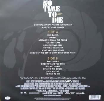 LP Hans Zimmer: No Time To Die (Original Motion Picture Soundtrack) PIC | LTD