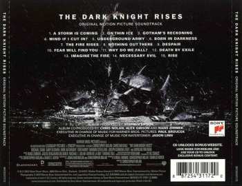 CD Hans Zimmer: The Dark Knight Rises (Original Motion Picture Soundtrack) 8685