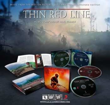 4CD Hans Zimmer: The Thin Red Line (Music From The Motion Picture - 20th Anniversary Expanded Edition) LTD 364812