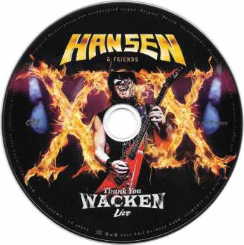 CD/Blu-ray Hansen & Friends: Thank You Wacken Live 36023
