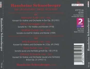 2CD Hansheinz Schneeberger: The Legendary Swiss Violinist 536224