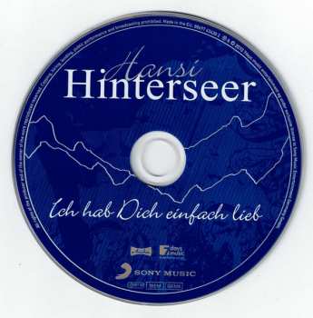 CD Hansi Hinterseer: Ich Hab' Dich Einfach Lieb 414574