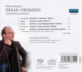 SACD Hansjörg Albrecht: Organ Fireworks. Ouvertures & Preludes. Organ Transcriptions 302107