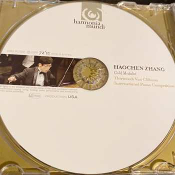 CD Haochen Zhang: Gold Medalist : Thirteenth Van Cliburn International Piano Competition 496534