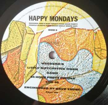 LP Happy Mondays: Squirrel And G-Man Twenty Four Hour Party People Plastic Face Carnt Smile (White Out) 131305