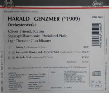 CD Harald Genzmer: Orchesterwerke 529906