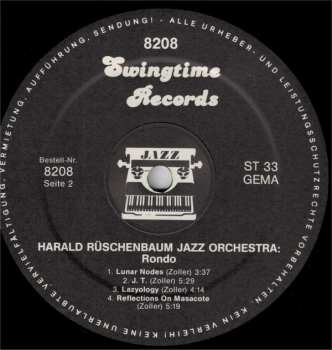 LP Harald Rüschenbaum Jazz Orchestra: Rondo 526958