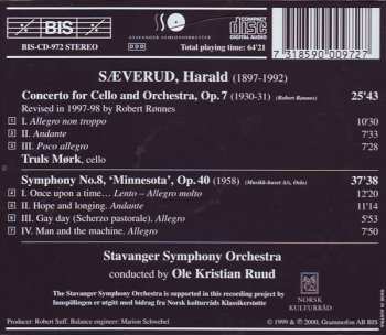 CD Harald Sæverud: Cello Concerto • Symphony No. 8, "Minnesota" 347851