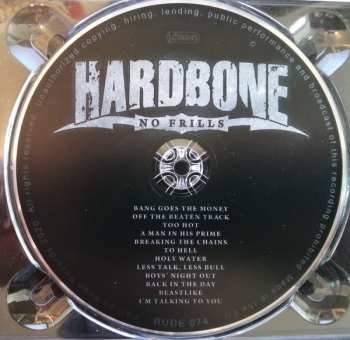 CD/DVD Hardbone: No Frills LTD 25383