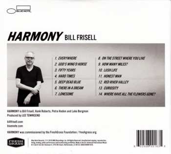 CD Bill Frisell: Harmony 15417